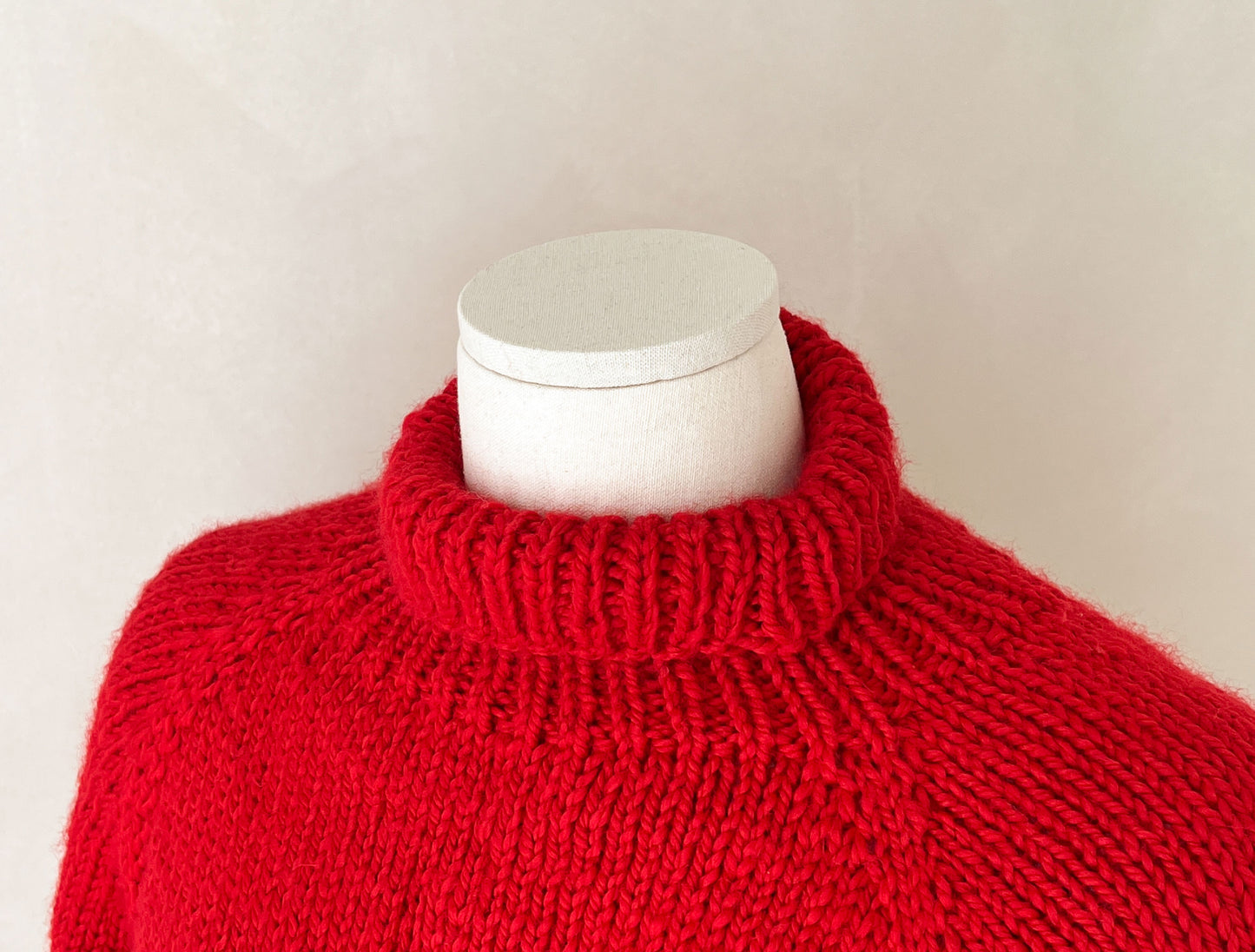 [PDF 도안] 울리울리 터틀넥 탑다운 스웨터